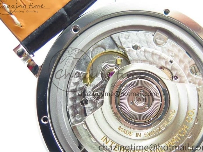 MIROTIME 0501 Portofino 37mm SS V7F 1:1 Best Edition Gray Dial on Black Leather Strap A Practical 7094
